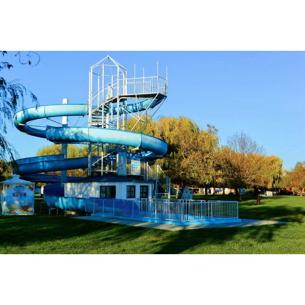Amusement Park Children Games Equipment Small Playground Water Slide