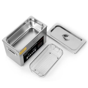 240V Dual Frequency Ultrasonic Cleaner Stainless Steel Industrial