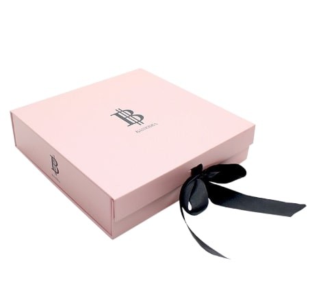 Buy Cardboard Book Shape Luxury Folding Gift Box Ribbon Closure Box CMYK PMS at wholesale prices