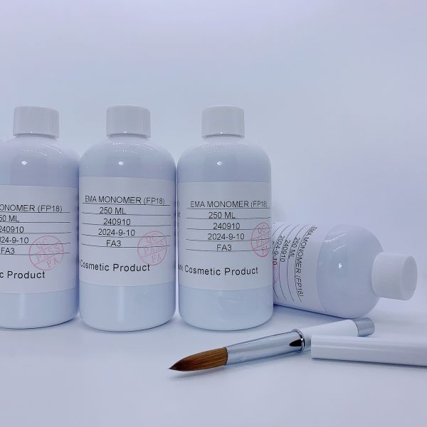 250ml 500ml 1000ml High Quality EMA Acrylic Nail Purple Liquid Monomer Non-yellowing Fast Dry Acrylic Nail Monomer for Acrylic