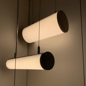 China Diameter 60mm Round LED Profile Aluminum Alloy 6063 T5 Hoisting on sale