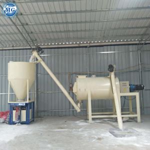 China Wall Putty Skim Coat Sand Cement Mixer Ceramic Tile Adhesive Making Machine Low Investment Dry Powder Mortar Production Line on sale
