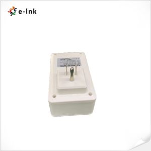 1200Mbps Passthrough Powerline PoE Injector Adapter With Power Socket