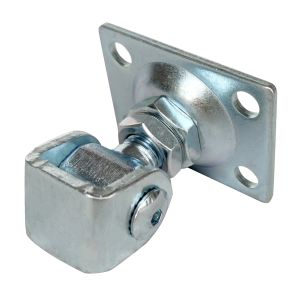 Adjustable Galvanised Gate Hinge Hardware With Square Plate