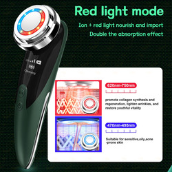 Radio Mesotherapy Skin Rejuvenation Face Massage Electroporation Lifting Beauty