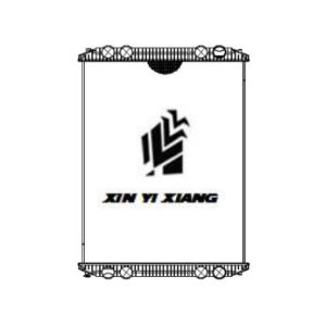 Quality Freightliner Heavy Truck Columbia Radiator Aluminum Plastic for sale