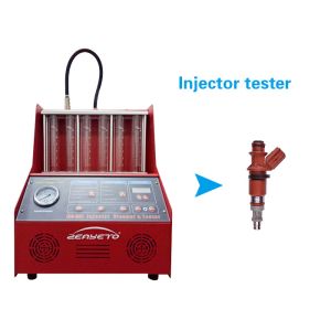 Ultrasonic Injection Cleaning Equipment Car Fuel System Auto Drain Technology