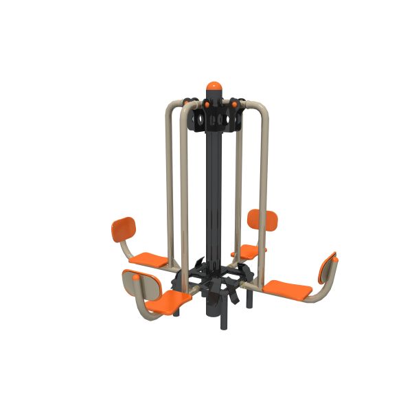 Chinses Adult Outdoor Fitness Equipment Seated Padal Machine for Amusenment Park Gym Exercise