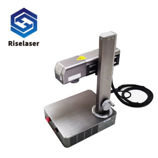 Buy Gold Silver Marking Movable 20 Watt Fiber Laser Engraver at wholesale prices