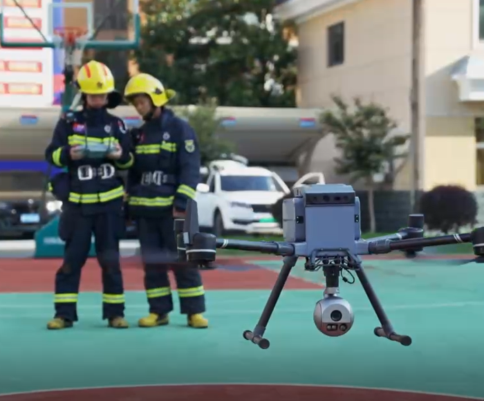 ZAi Industrial Drone For Emergency Rescue with 75 Minutes Long Flight Time