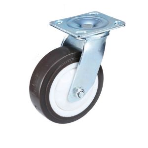 5 Inch Heavy Duty Rotating Caster Wheel Installation Height 103mm/128mm/155mm