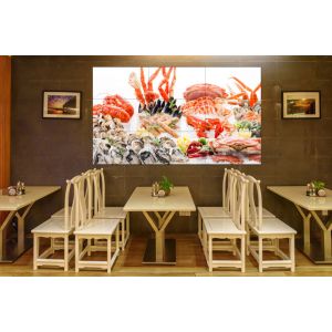 Quality LED Backlit Lcd Screen Wall , Touch Screen Video Wall 178° Large Viewing Angle for sale