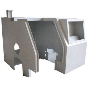 0.1mm Sheet Metal Bending Services Wire Drawing Polished Surface