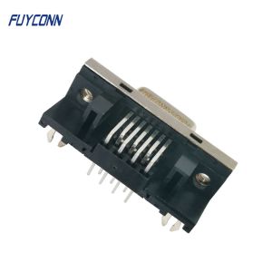 14Pin SCSI Connector CN Type PCB Right Angle Terminal Servo Connector