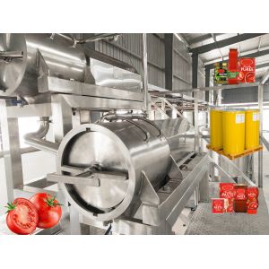 Automatic Tomato Jam Processing Line Food Grade Stainless Steel Machine