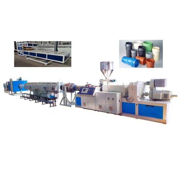 PE / PP / PP - R / PERT Plastic Pipe Extrusion Machine High Speed Advanced