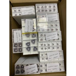 Precision Carbide Drill Inserts With SPMG WCMT SOMT Models Tungsten Carbide