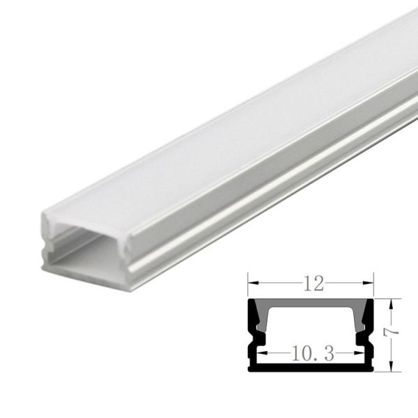 Buy 1207 Surface Mount Aluminum Profiles SMD2110 2014 2216 2835 at wholesale prices