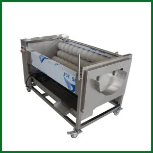 Dust Remove SS304 Potato Peeling Cylindrical Roller Brush
