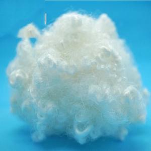 China 7d*64mm Hollow Conjugated Siliconized Polyester Fiber For Filling Sofa Pillow on sale
