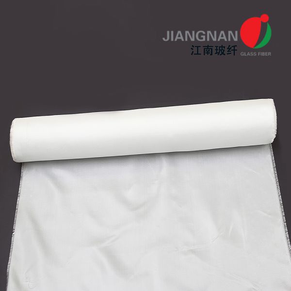 Buy Ultra Thin Fiberglass Cloth White Woven Roving Glass Fiber at wholesale prices