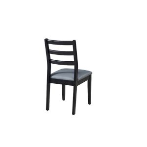 ISO9001 Dark Gray Upholstered Dining Chairs