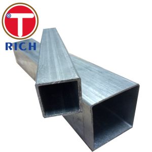 China Black Hollow Section Welded Steel Pipe Rectangular Cold Rolled on sale