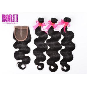 Malaysian Body Wave Bundles , Malaysian Remy Hair Extensions Straightened