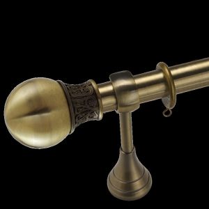 Heavy Duty Spherical Stainless Steel Curtain Rods