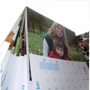 Quality CMYK or PMS YO binding glossy lamination Customized Calendar Printing Service for sale