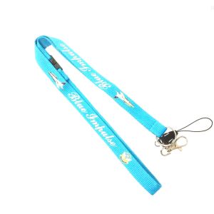 China CMYK Custom Polyester Silk Screen Lanyards With Mobile Phone String on sale