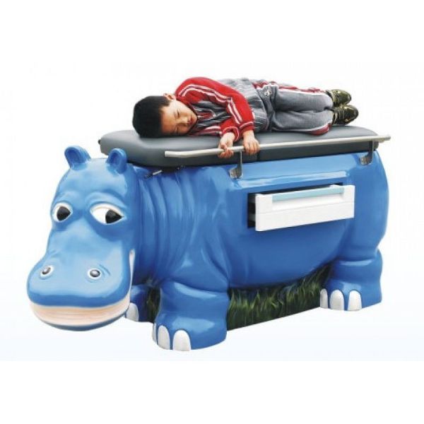 Buy Two Section Pediatric Examination Couch PU Cover Waterproof at wholesale prices