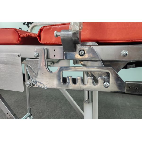 Aluminium Alloy Chair Type Ambulance Stretcher With Adjustable Back For Emergency Rescue And Rescue In Limited Space