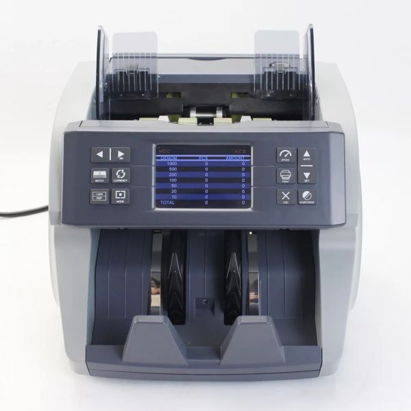 FMD-880 Dual CIS mix value counting machine usd bill counter value mixed