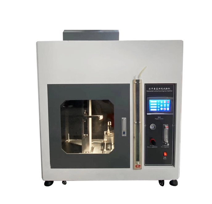 UL94 Flammability Testing Equipment Horizontal and Vertical Flame Chamber for