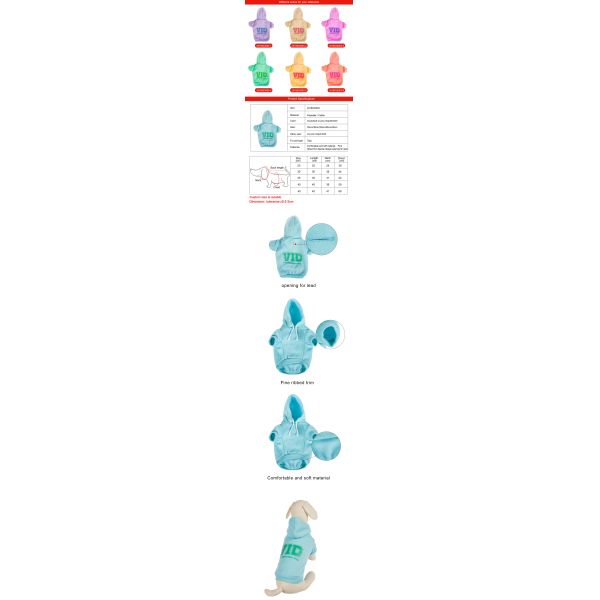 Nice Blue Fashion Stocked 30cm Cute Dog Clothes