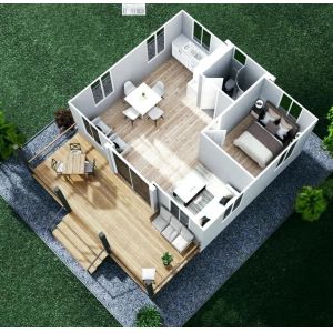 20Ft 40Ft New Design Prefabricated Luxury Expandable Container House Prefab