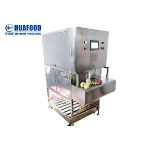 Mango Peeler Slicer 0.6kw Automatic Food Processing Machines