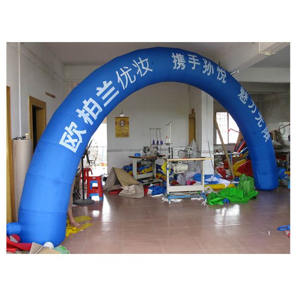Football Red Custom Coca Cola Inflatable Entrance Arch , Inflatable Finish Arch With Full Printing