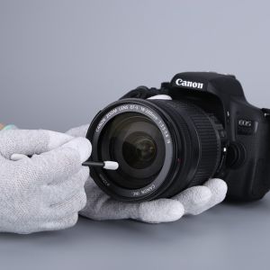 Double Head Black Stick Foam Cleaning Swab for Consumer Electronics