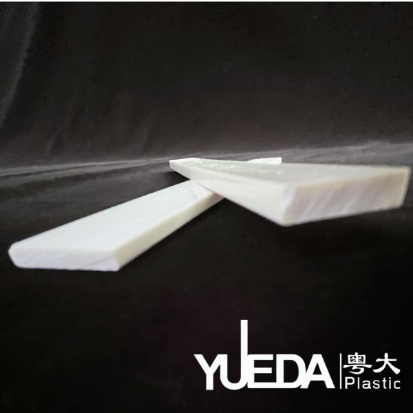 Customizable Flat PVC Extrusion Profiles Impact Resistant For Home Decor