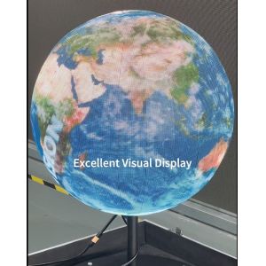 Indoor Advertising Innovative Led Ball Display Creative Led Screen With Front