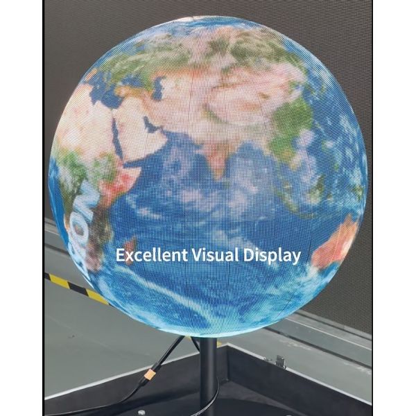 Customized LED Ball Display sphere screen With 16bit Gray Scale For Exhibitions