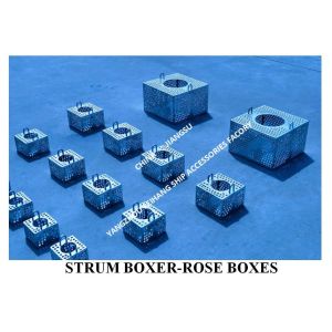 JIS F7206-1998 Marine Stainless Steel Plate Bilge Water Filter Box FH-150A