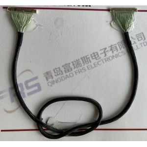 400mm Radio LVDS Wire Harness , Awg42 LCD Wire Harness