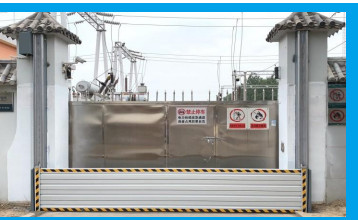 Buy Aluminum alloy elevating three guard gate flood baffle at wholesale prices