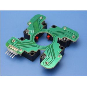 joystick pcb with microswitch for sanwa joystick