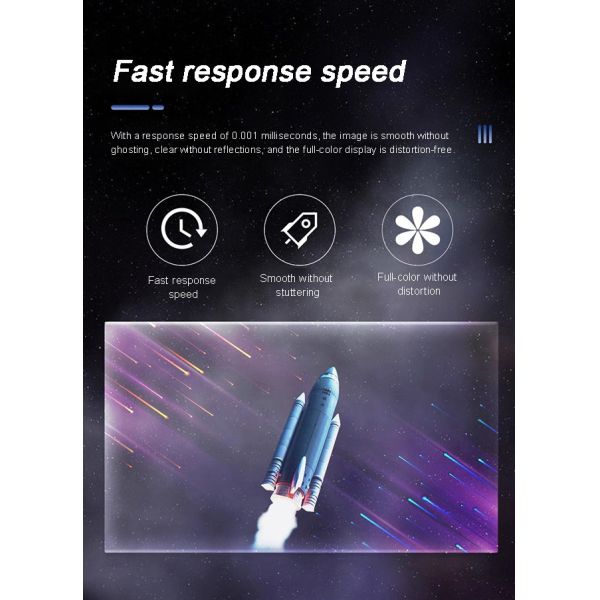 Ultra HD Transparent OLED Signage 21.5" See Through OLED Screen