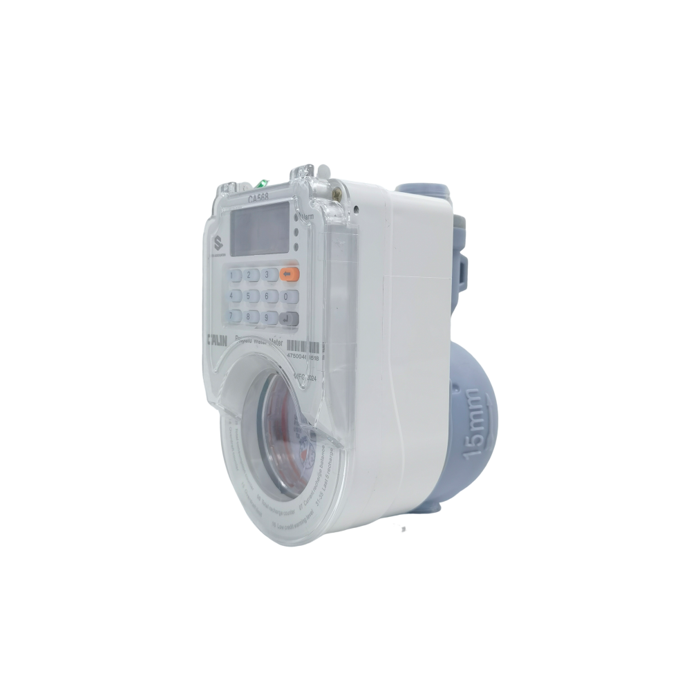 LCD IP68 IR Prepaid Water Meters Electronic Prepayment Water Meter