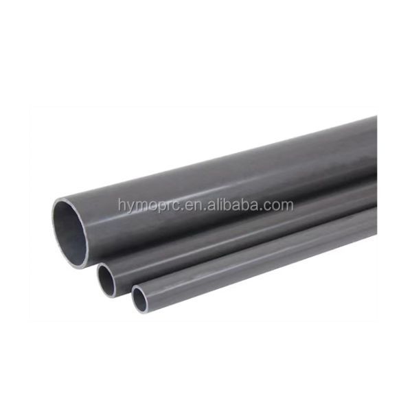OEM/ODM Supported 4-Inch PVC Round Tube Pipe for Water Supply Free Samples and Material